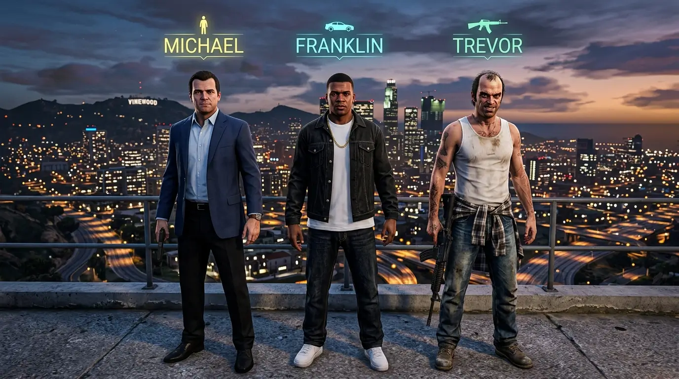GTA 5 Characters Explained: Complete Guide